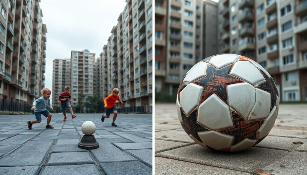 Как выбрать отличный футбольный мяч для дворовых матчей в городе - иллюстрация