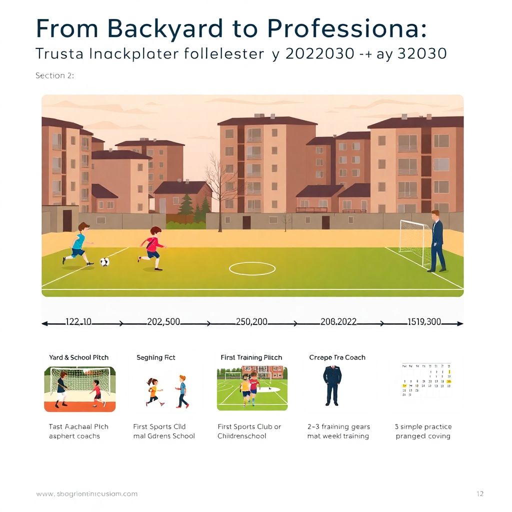 Путь поддержки молодых талантов от двора до профессионалов в спорте