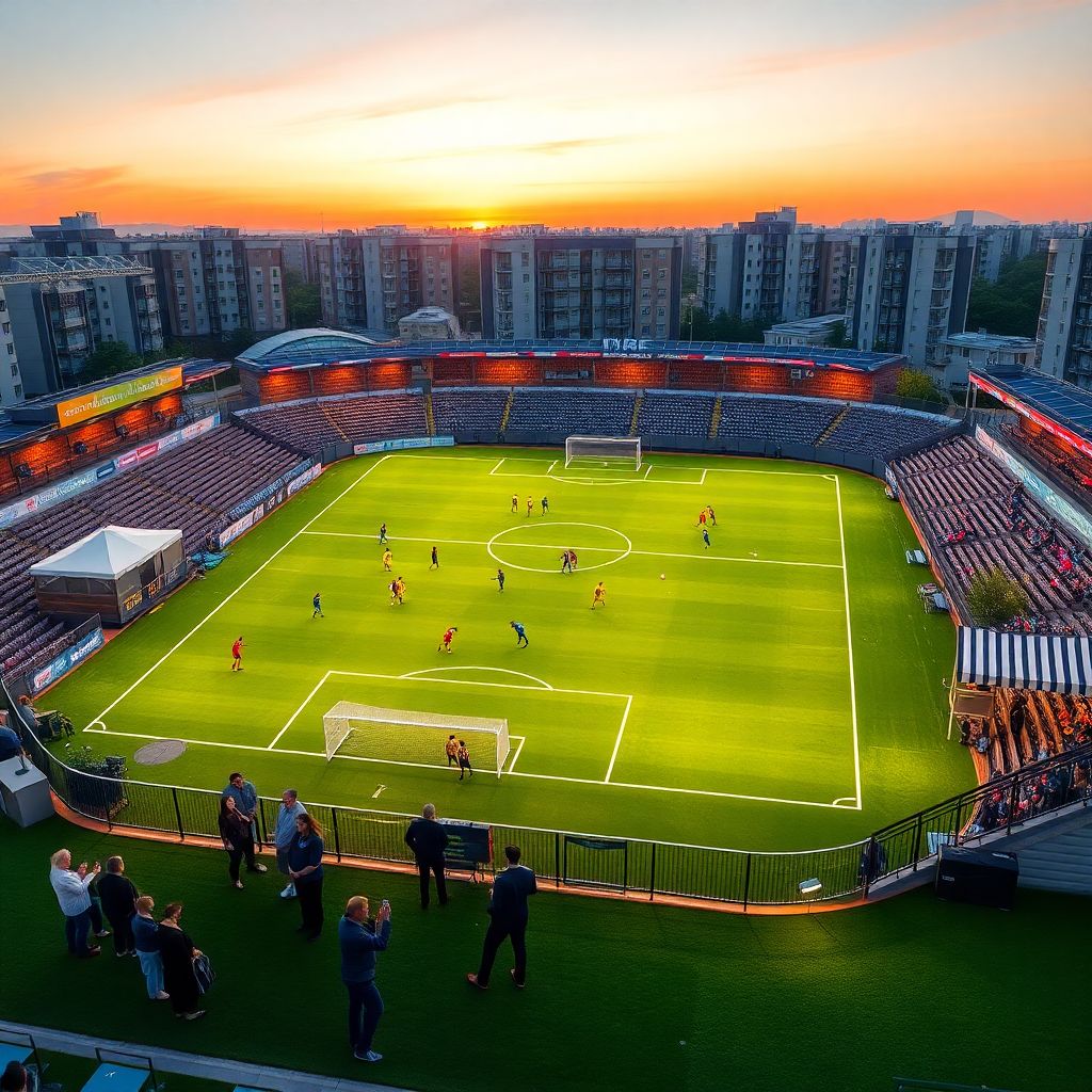 Городские стадионы и их влияние на развитие футбола в современном мире