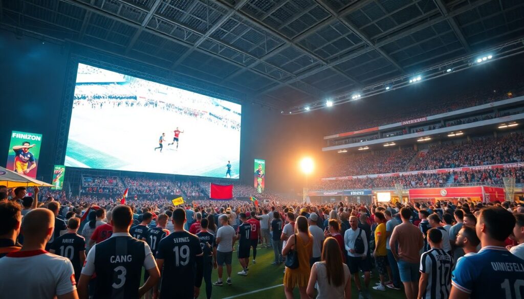 Как организовать фан-зону к матчу на городском мероприятии - иллюстрация