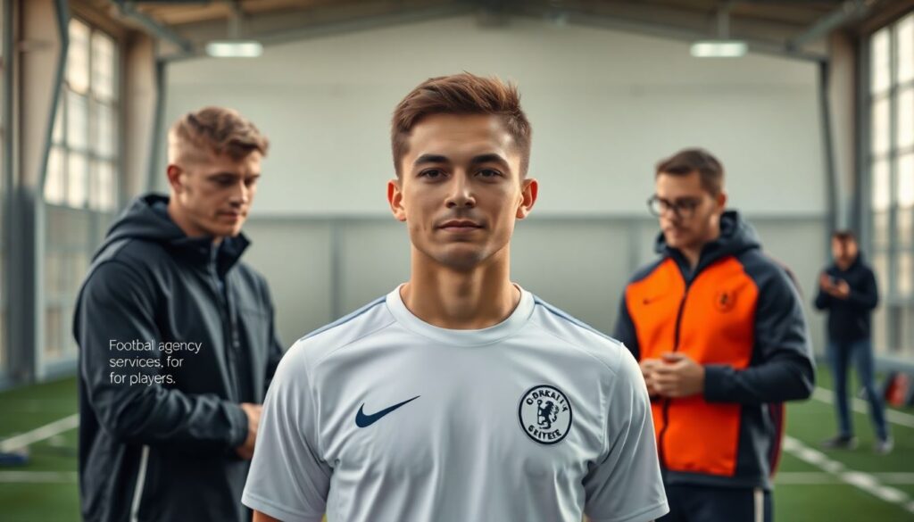 Футбольный сервис города: агентства и сервисы для игроков - иллюстрация