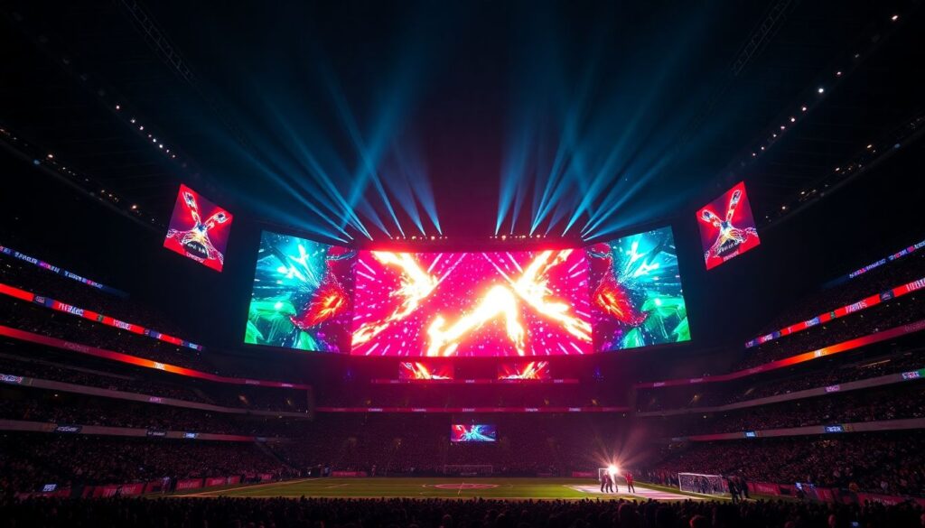 Как создать развлекательную футбольную программу на стадионе - иллюстрация