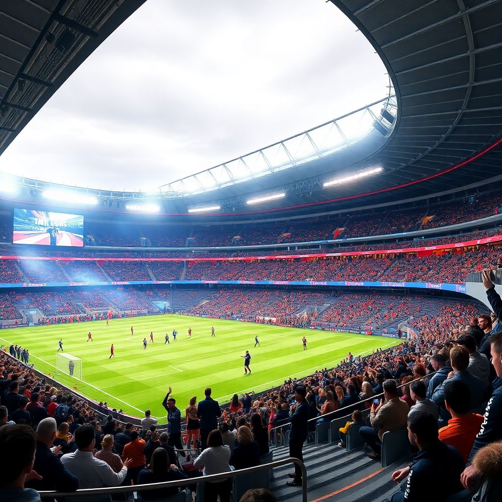 Как создать развлекательную футбольную программу на стадионе и увлечь зрителей