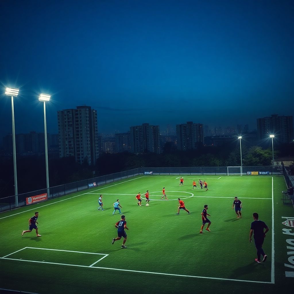 Как организовать ночной матч в городе и учесть все важные нюансы