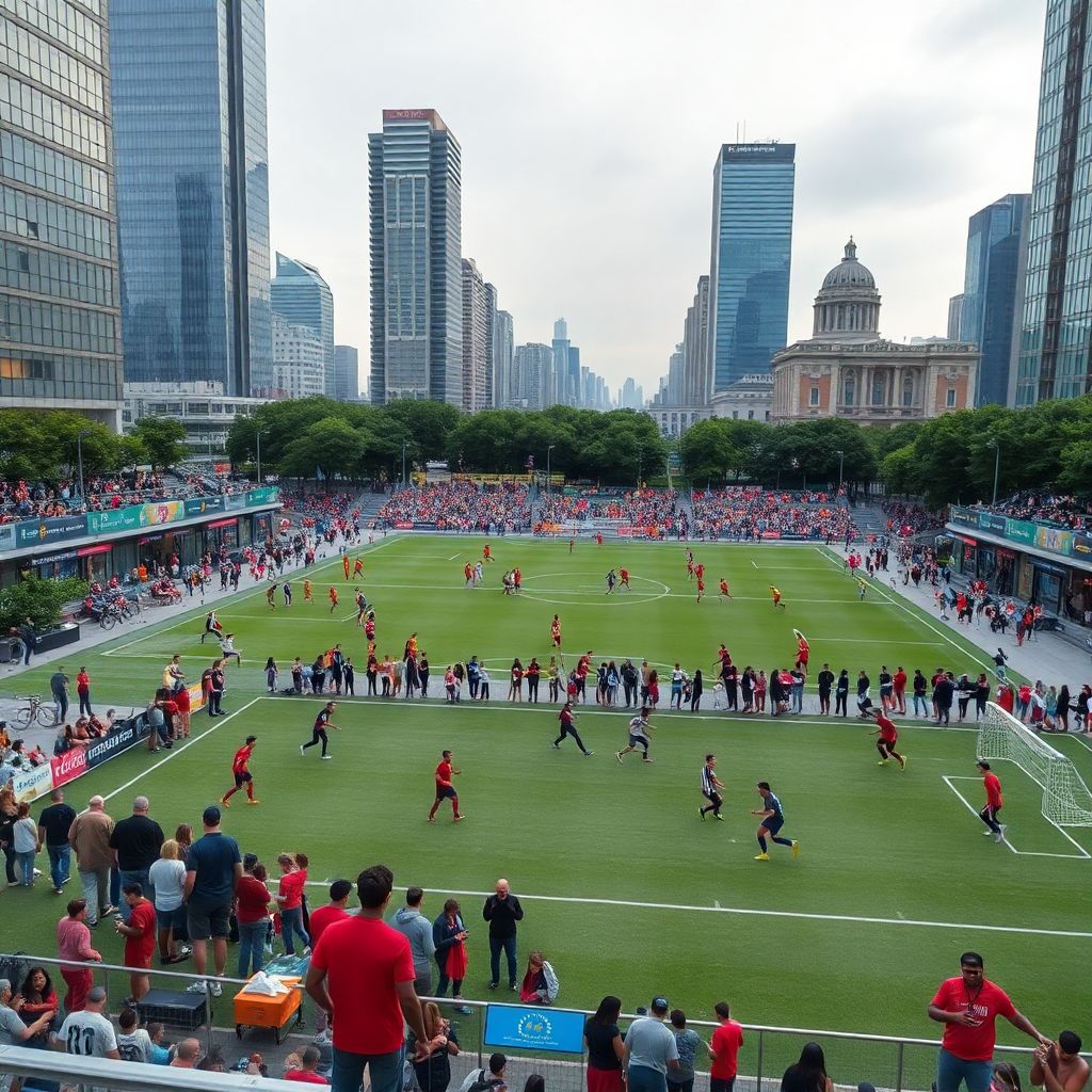 Городской спорткультурный фестиваль и футбол: праздник спорта в твоем городе