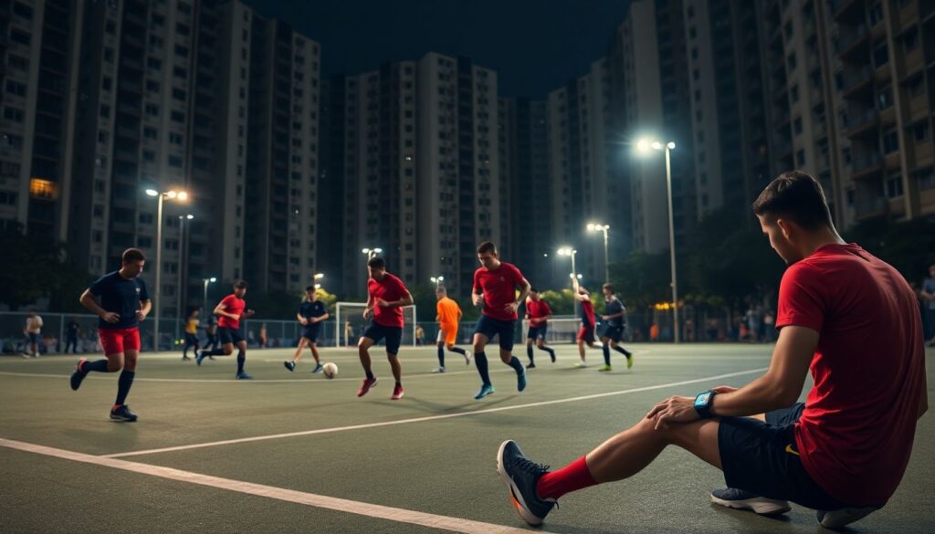 Секреты эффективной подготовки к матчу на улице - иллюстрация