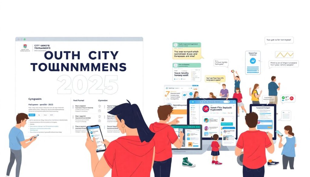 Городские турниры молодежи: календарь и участники - иллюстрация