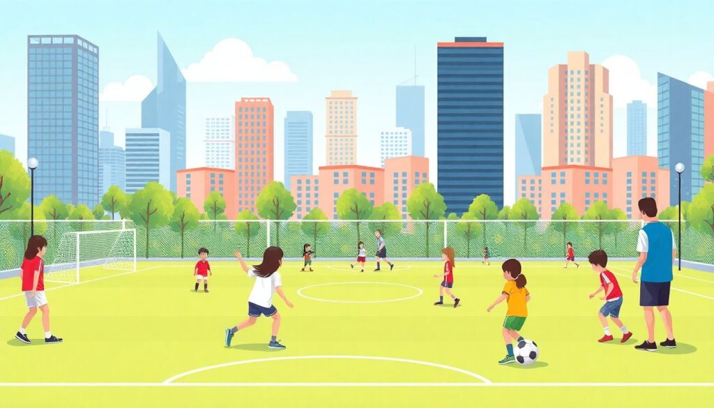 Как эффективно развивать детскую футбольную академию в городе - иллюстрация