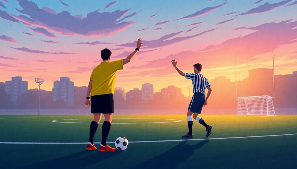 Особенности судейской работы на городских матчах - иллюстрация