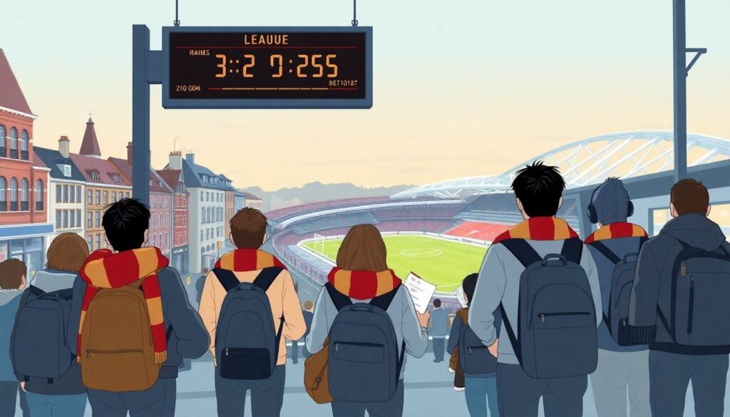 Городские выезды на матчи: как планировать - иллюстрация