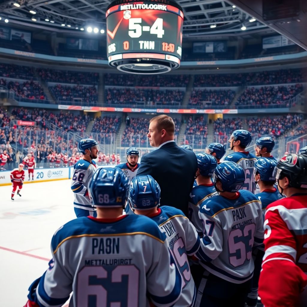 Разин о волевой победе Металлурга 5:4 над Локомотивом и проблемном старте